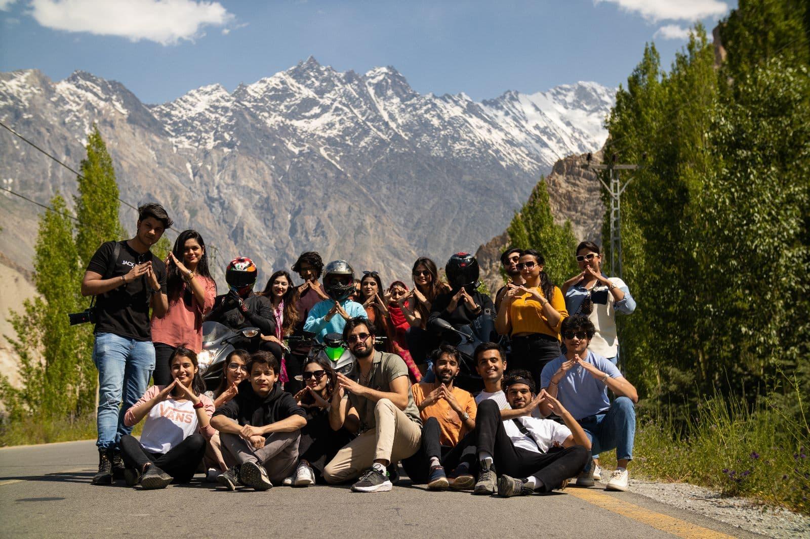 Musafirs exploring together